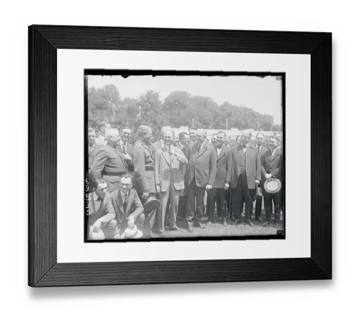 Framed Print : President Harding Initiated into Fraternity Framed Print : President Harding Initiated into Fraternity