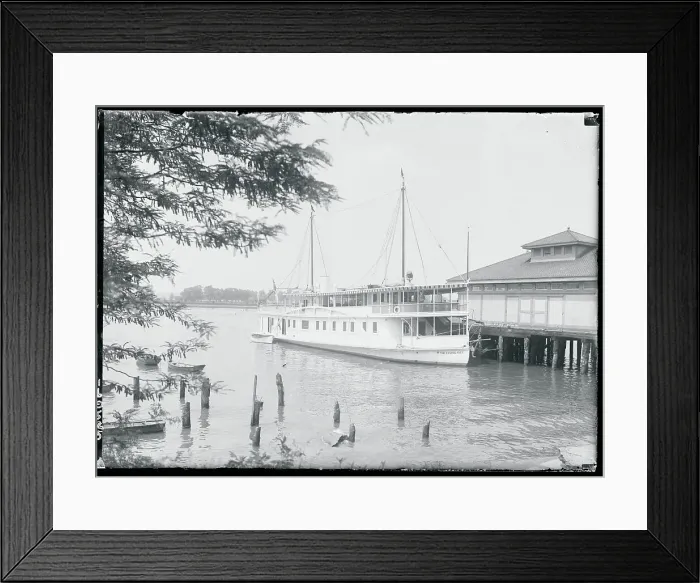 Framed Print : House Boat Framed Print : House Boat