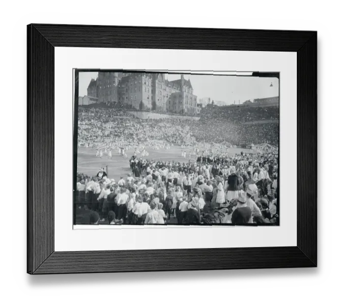 Framed Print : Crowds of Children at Tacoma Stadium Day Framed Print : Crowds of Children at Tacoma Stadium Day