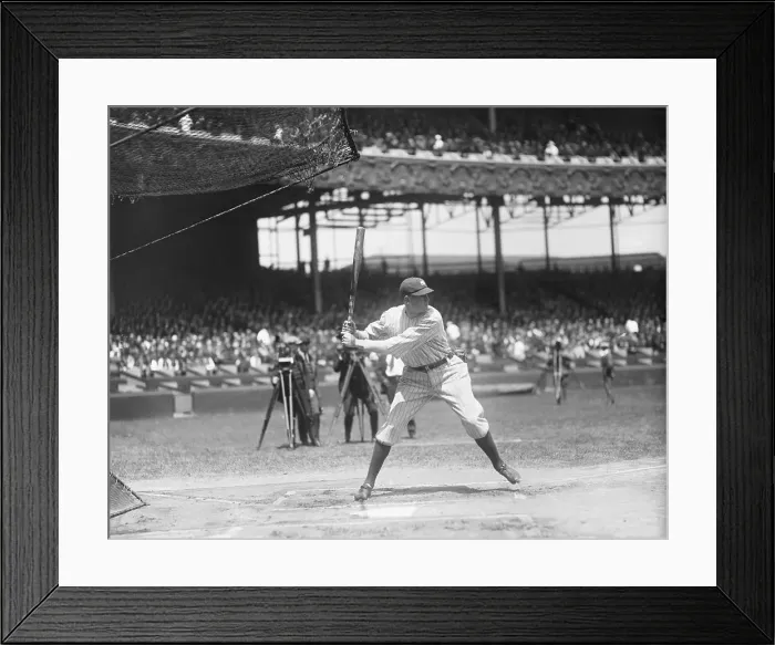 Framed Print : Yankee Bob Meusel at Bat Framed Print : Yankee Bob Meusel at Bat