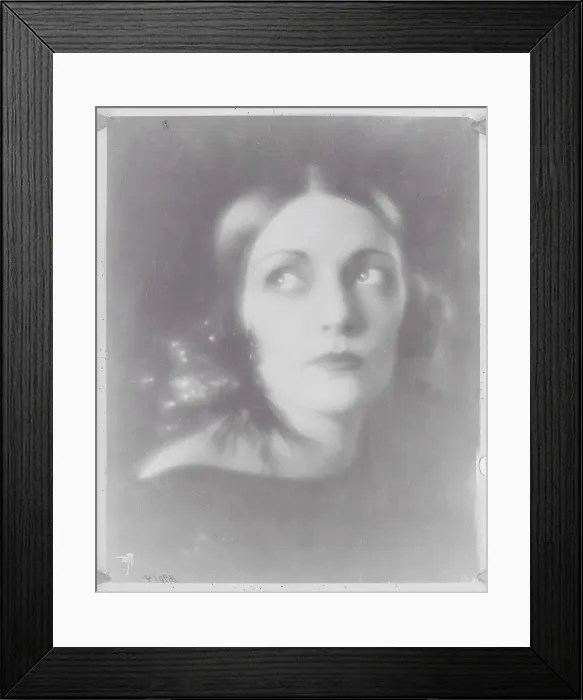 Framed Print : Portrait of Natacha Rombova Framed Print : Portrait of Natacha Rombova