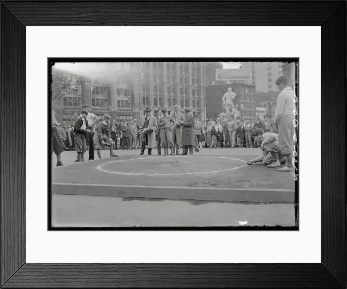 Framed Print : Marble Shooting Championship Framed Print : Marble Shooting Championship