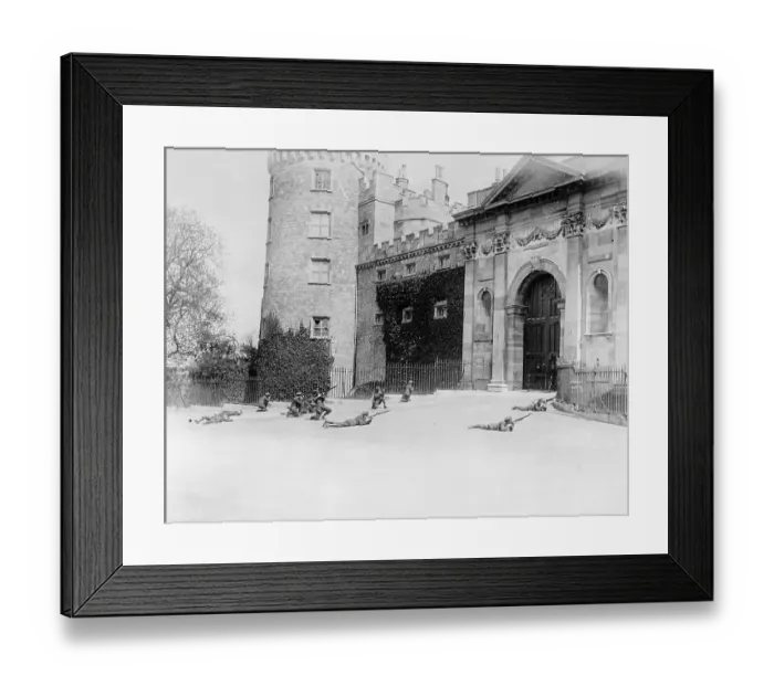 Framed Print : Kilkenny Castle Under Siege Framed Print : Kilkenny Castle Under Siege