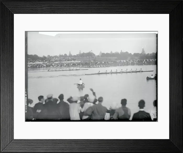 Framed Print : View of Princeton Boat Races Framed Print : View of Princeton Boat Races