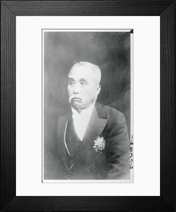 Framed Print : President Hsu Shih-Chang Framed Print : President Hsu Shih-Chang