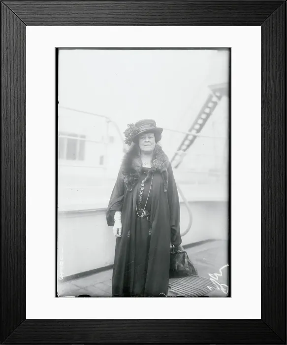 Framed Print : Portrait of Mrs. Belmont Framed Print : Portrait of Mrs. Belmont