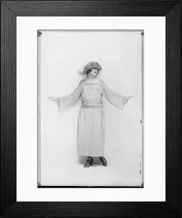 Framed Print : Woman Wearing Dress Framed Print : Woman Wearing Dress