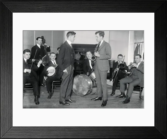 Framed Print : Jazz Orchestra Framed Print : Jazz Orchestra