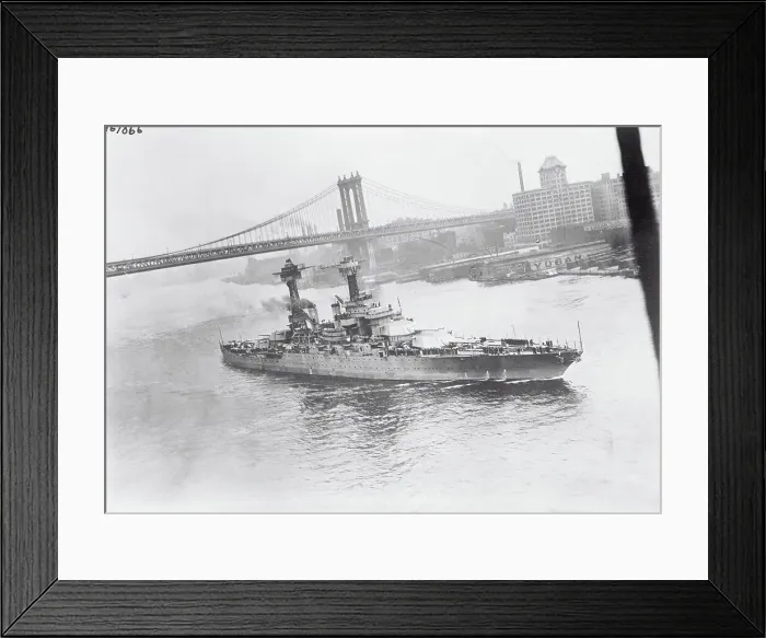 Framed Print : Navy Ship Leaving Navy Yard Framed Print : Navy Ship Leaving Navy Yard