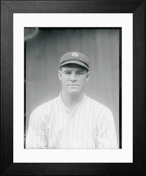 Framed Print : Portrait of Yankee Pitcher George Murray Framed Print : Portrait of Yankee Pitcher George Murray