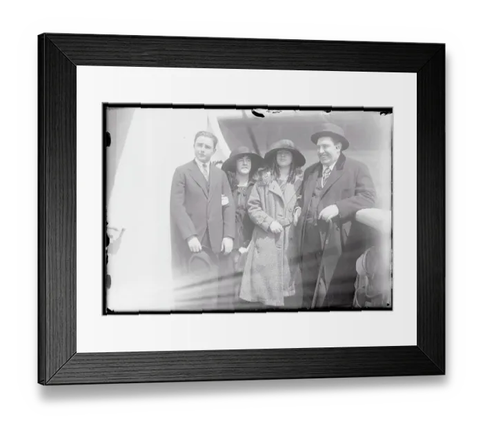 Framed Print : John McCormack and His Family Framed Print : John McCormack and His Family