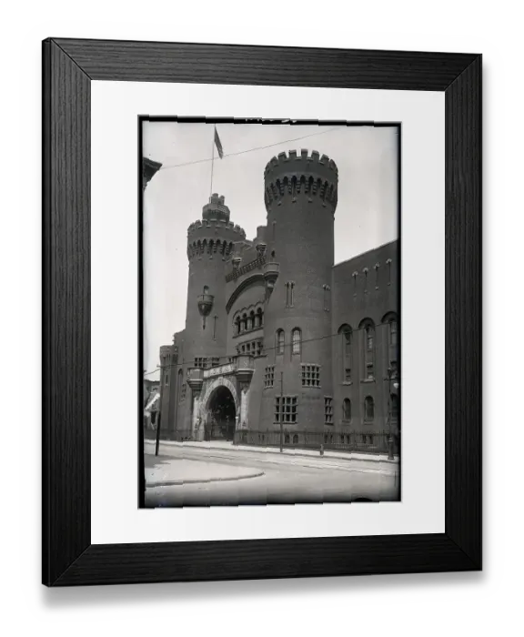 Framed Print : Thirteenth Regiment Armory In Brooklyn Framed Print : Thirteenth Regiment Armory In Brooklyn