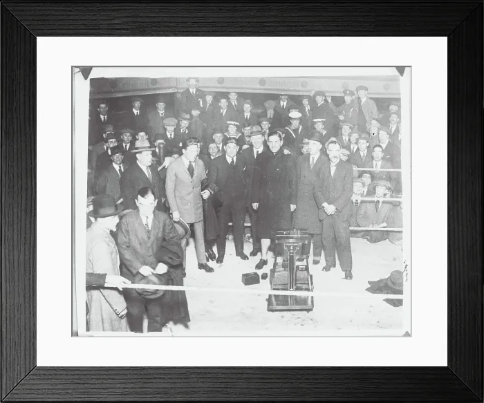 Framed Print : Boxers Before the Match Framed Print : Boxers Before the Match