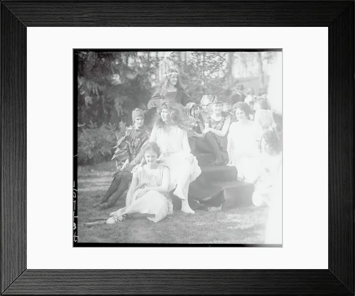 Framed Print : Queen and Her Court Framed Print : Queen and Her Court