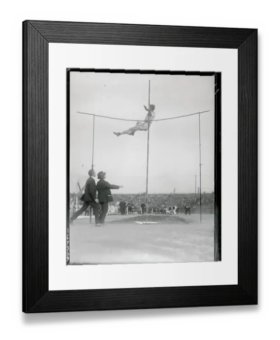 Framed Print : Athlete Pole Vaulting Framed Print : Athlete Pole Vaulting