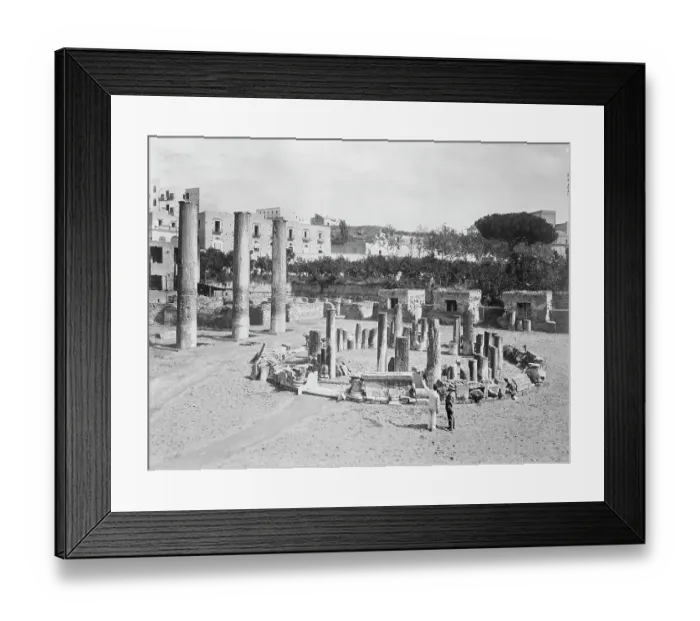 Framed Print : Serapide's Temple Framed Print : Serapide's Temple