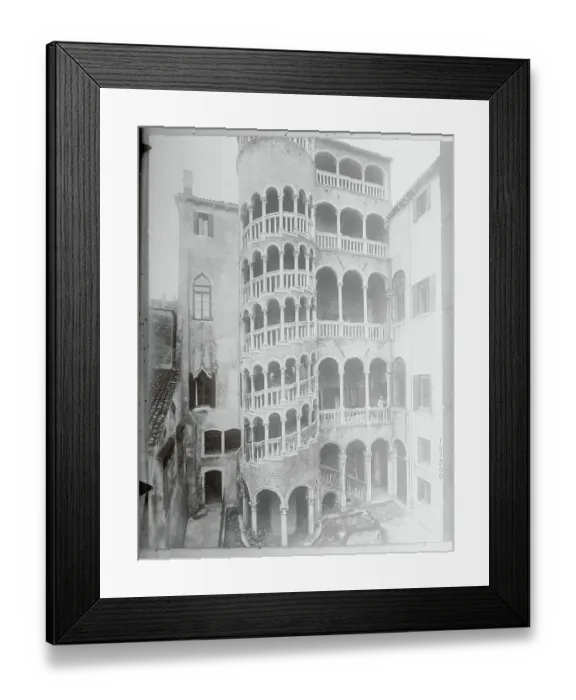 Framed Print : Stairs of Bobolo Palace Framed Print : Stairs of Bobolo Palace