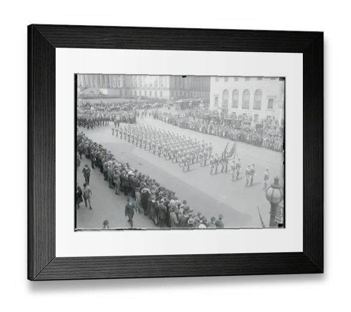 Framed Print : Grant Memorial Service