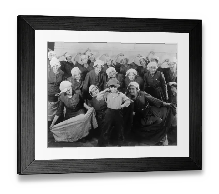 Framed Print : Jackie Coogan and Cast in Oliver Twist Framed Print : Jackie Coogan and Cast in Oliver Twist