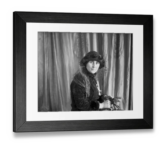 Framed Print : Portrait of Bertha Lutz Framed Print : Portrait of Bertha Lutz
