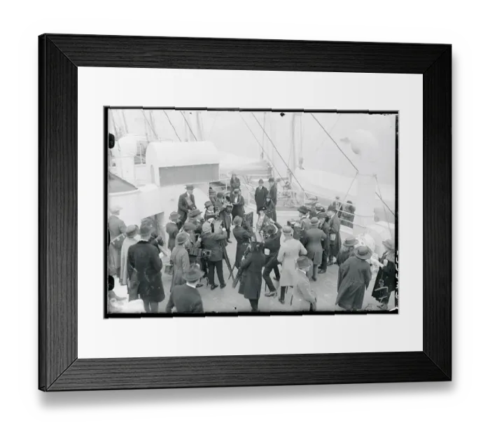 Framed Print : Newsmen Surrounding Lady Nancy Astor Framed Print : Newsmen Surrounding Lady Nancy Astor