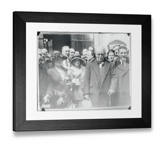 Framed Print : Lloyd George Posing with Colleagues Framed Print : Lloyd George Posing with Colleagues