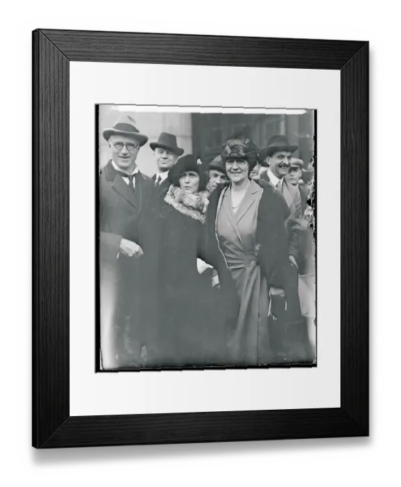 Framed Print : Lady Nancy Astor Posing with Her Sister Framed Print : Lady Nancy Astor Posing with Her Sister