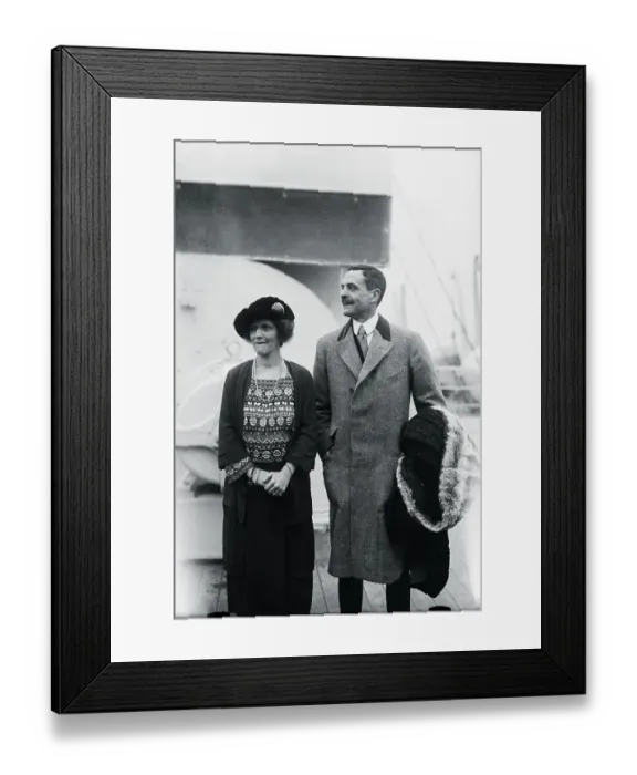 Framed Print : Portrait of Lord Waldorf and Lady Nancy Astor Framed Print : Portrait of Lord Waldorf and Lady Nancy Astor