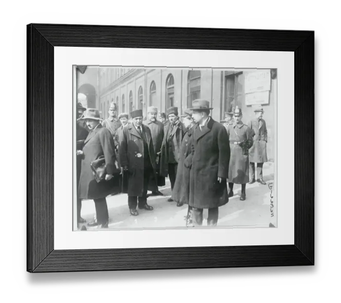 Framed Print : Russian Delegates to the Genoa Conference Framed Print : Russian Delegates to the Genoa Conference