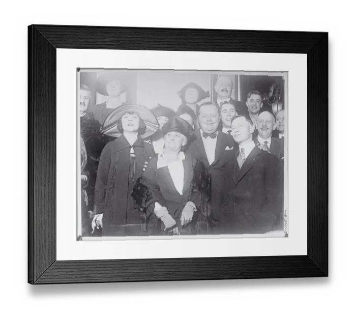 Framed Print : Roscoe Arbuckle and Others Framed Print : Roscoe Arbuckle and Others