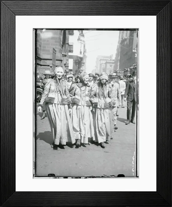 Framed Print : Portrait of Three Women Framed Print : Portrait of Three Women