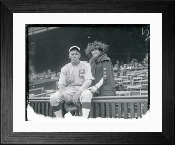 Framed Print : Portrait of George O'Neil and His Wife Framed Print : Portrait of George O'Neil and His Wife