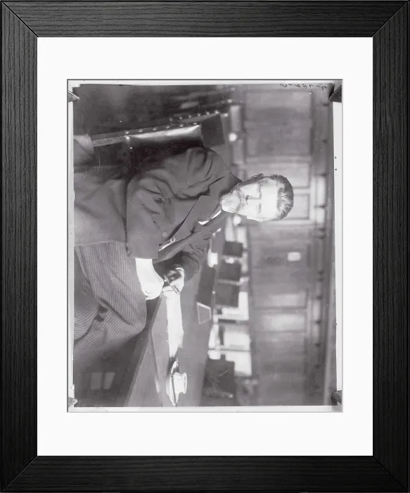 Framed Print : Portrait of a Genoa Conference Delegate Framed Print : Portrait of a Genoa Conference Delegate
