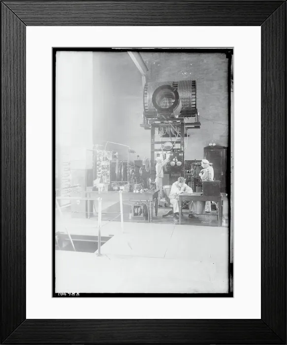 Framed Print : Naval Broadcast Station Framed Print : Naval Broadcast Station