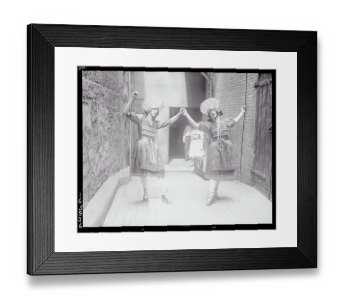 Framed Print : Actors Dressed in Costumes Framed Print : Actors Dressed in Costumes