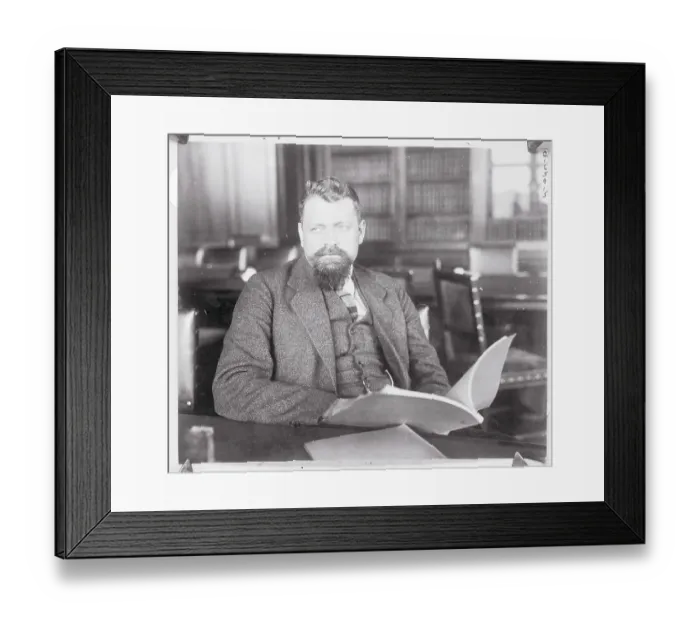 Framed Print : Portrait of a Genoa Conference Delegate Framed Print : Portrait of a Genoa Conference Delegate