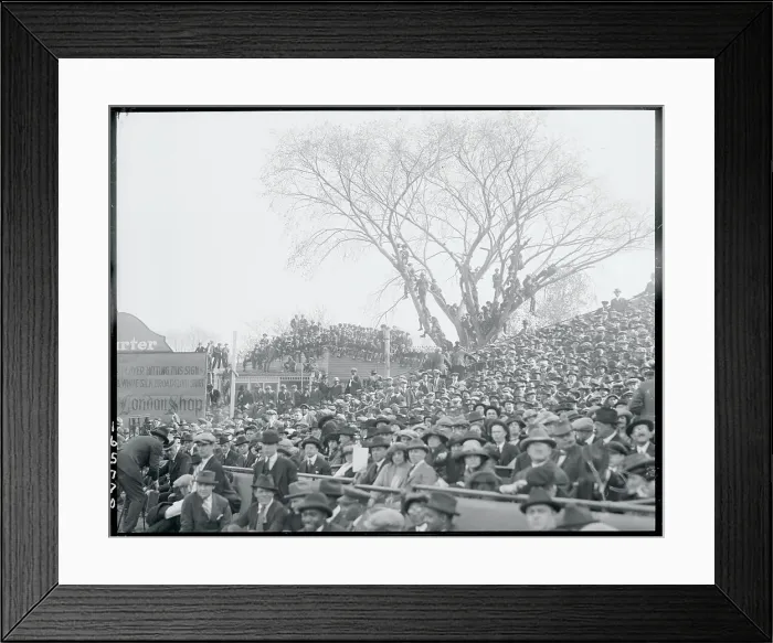 Framed Print : People Attending a Ball Game Framed Print : People Attending a Ball Game