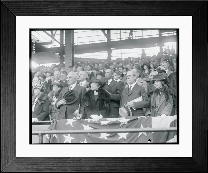 Framed Print : President Harding and Hughs Framed Print : President Harding and Hughs
