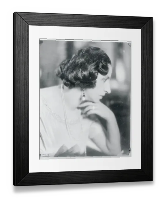 Framed Print : Galli Curci Wearing Jewelry Framed Print : Galli Curci Wearing Jewelry