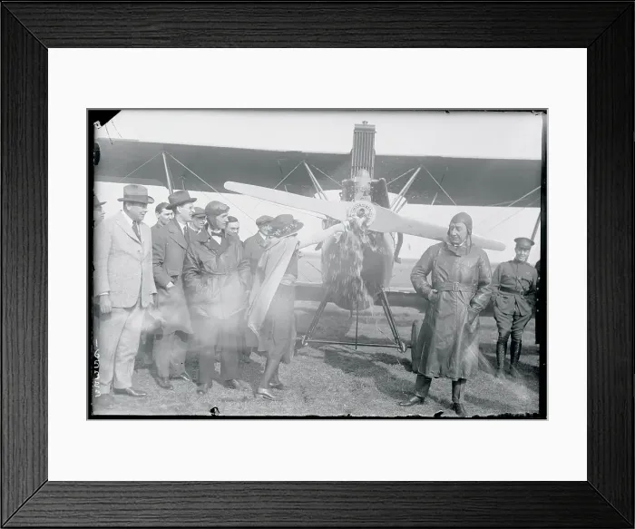 Framed Print : Christening of Airplane Framed Print : Christening of Airplane