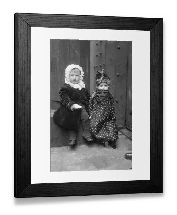 Framed Print : Girl Sitting Beside Doll Framed Print : Girl Sitting Beside Doll