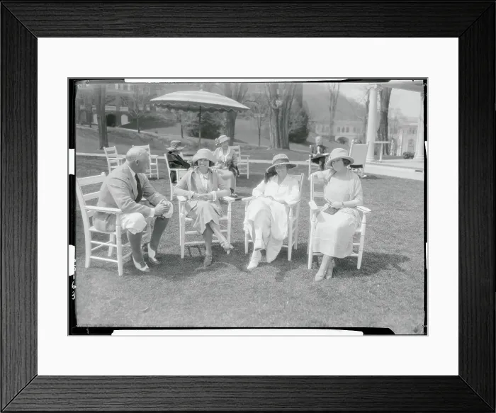 Framed Print : Katherine Ingalls with Colleagues Framed Print : Katherine Ingalls with Colleagues