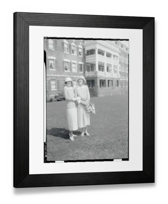 Framed Print : Portrait of Two Women Framed Print : Portrait of Two Women