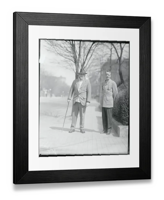 Framed Print : Nick Longworth with Teddy Roosevelt Framed Print : Nick Longworth with Teddy Roosevelt