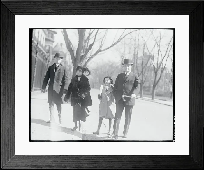 Framed Print : General A. Mitchell Palmer and His Daughter Framed Print : General A. Mitchell Palmer and His Daughter