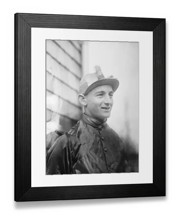 Framed Print : Jockey Clarence Krummer Framed Print : Jockey Clarence Krummer