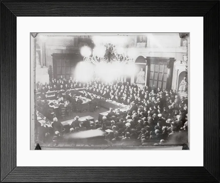 Framed Print : International Economic Conference