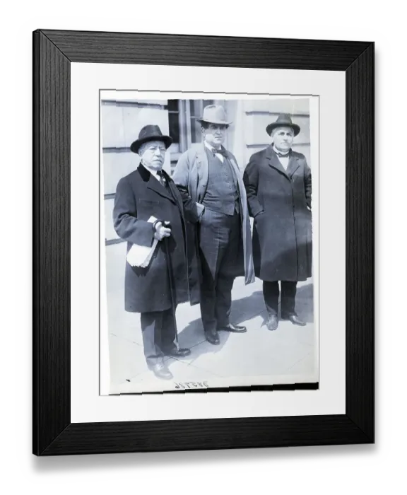 Framed Print : Samuel Gompers and John L. Lewis Framed Print : Samuel Gompers and John L. Lewis