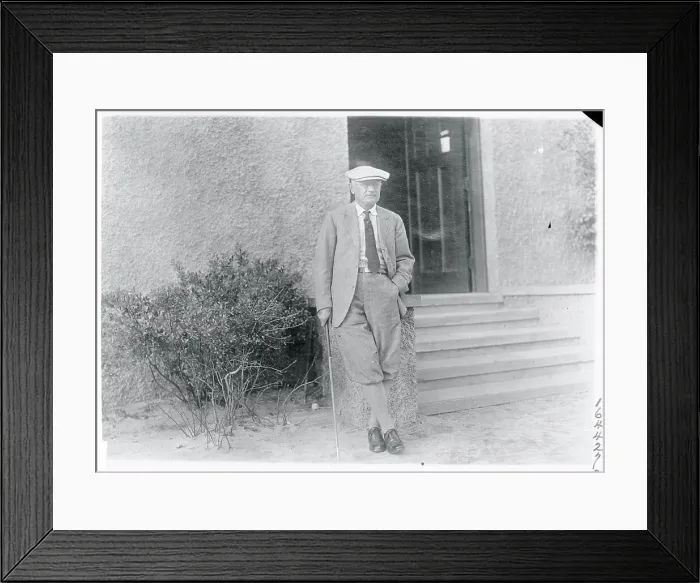 Framed Print : Portrait of Doc Lavan Framed Print : Portrait of Doc Lavan