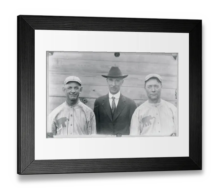 Framed Print : Connie Mack with Other Trainers Framed Print : Connie Mack with Other Trainers